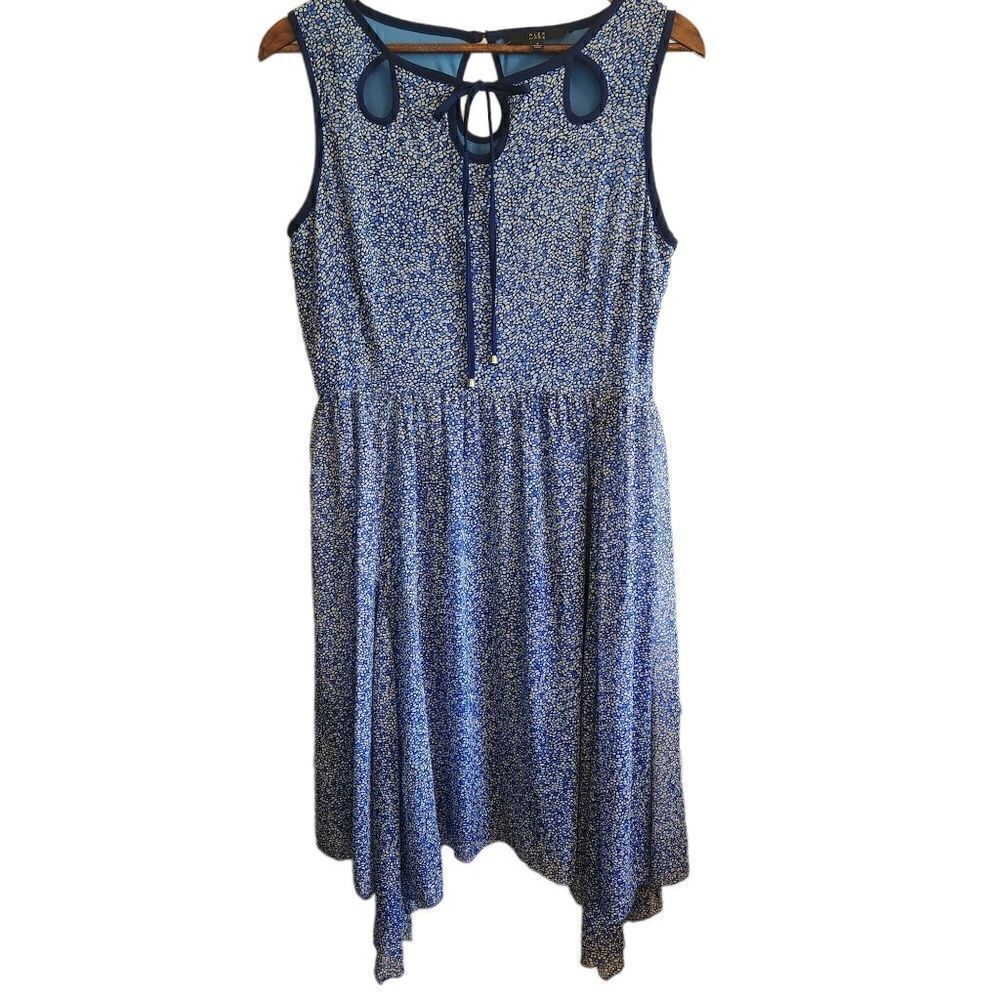 ‎ALEX Marie Chiffon Fit and Flare Sundress Size 8